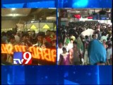 Trains and buses teeming with Sankranthi passengers
