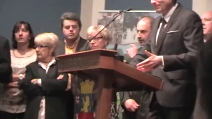 VESOUL : TROIS MISES À L'HONNEUR AUX VOEUX DU DEPUTE-MAIRE ALAIN CHRETIEN