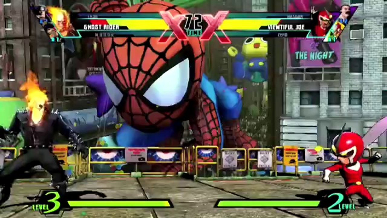 Ultimate Marvel vs. Capcom 3 - Ghost Rider gameplay