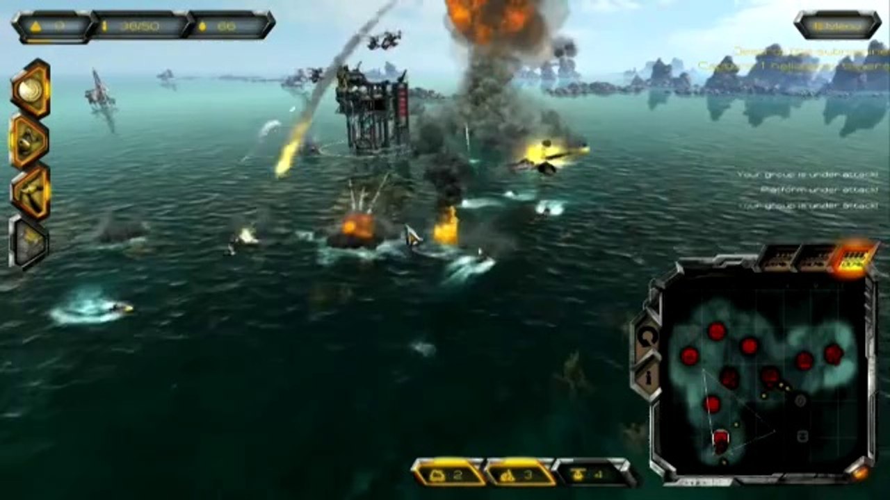 Oil Rush - Find submarines