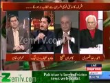 Ahmed Raza Kasuri & Mian Javed Latif Abusing Eachother in a Live Show