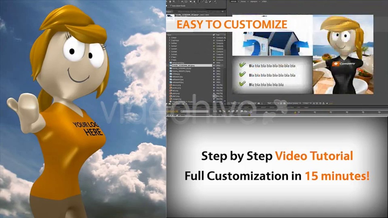 Promote Your Product Service App Website With Me - After Effects Template