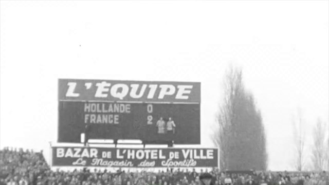 Rétro France - Pays-Bas 1950 (5-2)