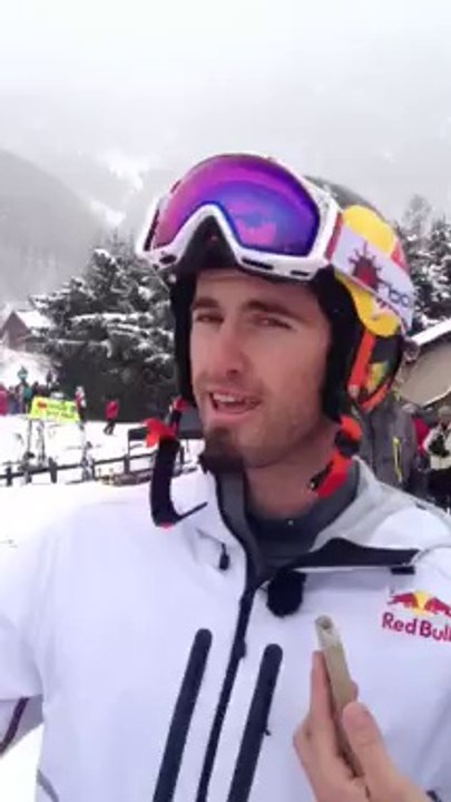 Le champion olympique Pierre Vaultier de retour chez lui à Serre-Chevalier