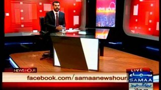 Samaa News Hour Usama Ghazi with MQM Haider Abbas Rizvi (27 Feb 2014)