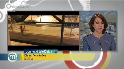 TV3 - Els Matins - Un testimoni relata el nou assalt massiu d'immigrants a Melilla