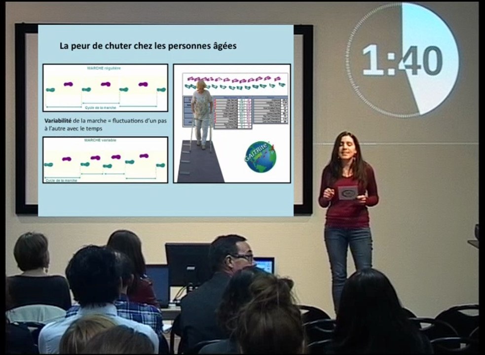 Farah EL MIR AL AYOUBI – Biologie « Effet de la peur de chuter sur les caractéristiques biomécaniques et spatiotemporelles de la posture et de la marche des personnes âgées »