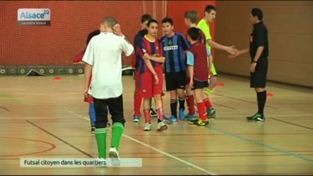 Futsal citoyen dans les quartiers de Mulhouse