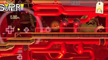 Bit Trip Runner 2.Retro/secretos 4º mundo