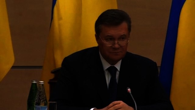Ukraine's ousted Yanukovich reappears in Russia