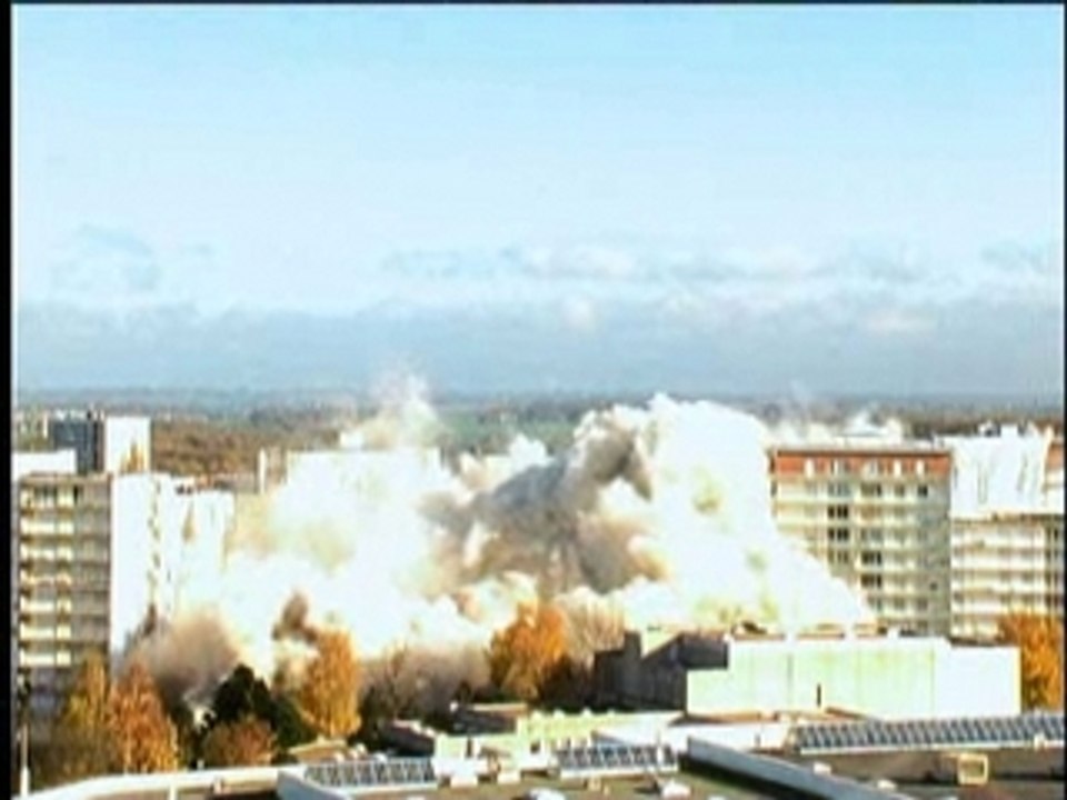 Démolition tours au Havre