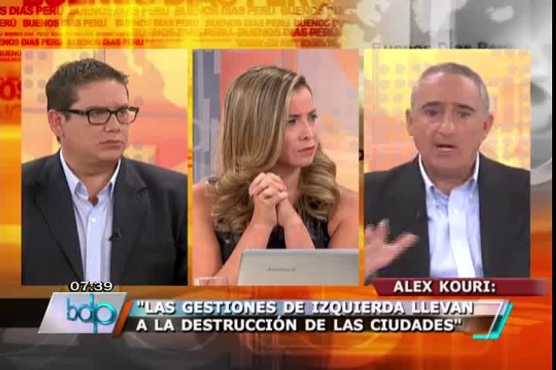 Álex Kouri: Las gestiones de izquierda llevan a la destrucción de las ciudades