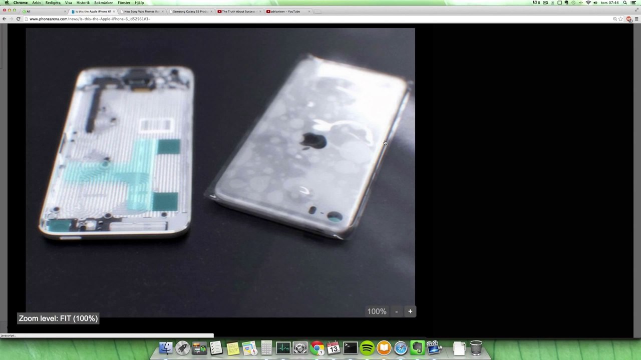 NEW iPhone 6 2014 REAL Pictures LEAKED !
