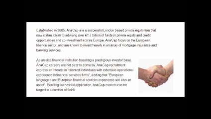 AnaCap Careers l Anacap Employer