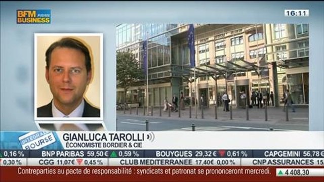 Projections d’inflation: y aura-t-il un risque de déflation en zone euro ?: Gianluca Tarolli, dans Intégrale Bourse - 28/02