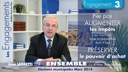 Engagement N°3 pour Antibes Juan-les-Pins