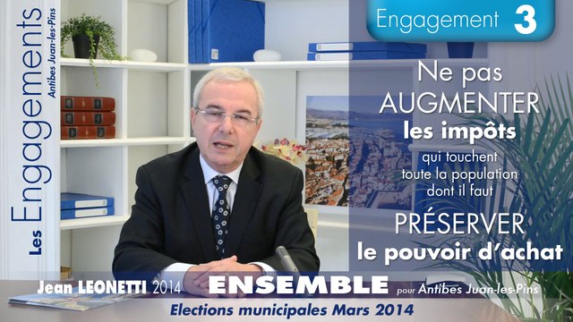 Engagement N°3 pour Antibes Juan-les-Pins