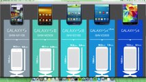 Samsung Galaxy S5 vs. Galaxy S4 vs. Galaxy S3 vs. Galaxy S2 vs. Galaxy S - Specs Comparison Review!