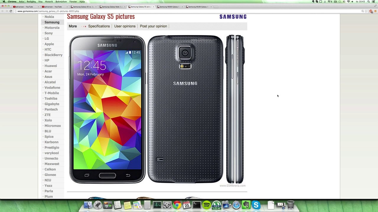 Samsung Galaxy S5 vs. Samsung Galaxy S2 - Specs Comparison Review!