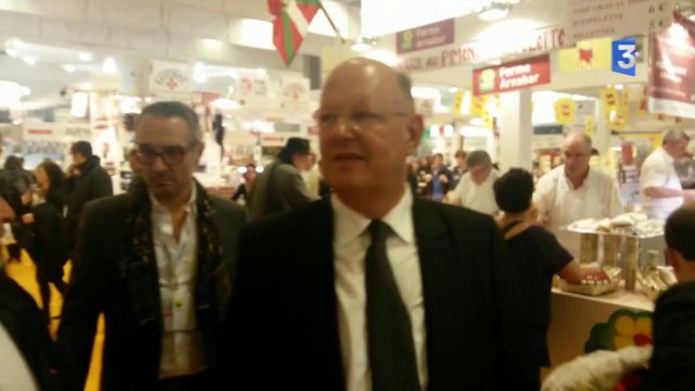 SIA 2014 : Rémy Pflimlin dans les allées du Salon de l'agriculture