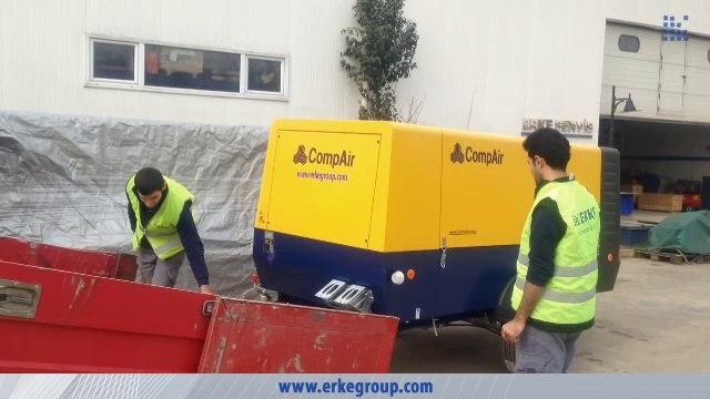 ERKE Dış Ticaret ltd., CompAir C115 - 12 Diesel Portable Compressor - Teknofor