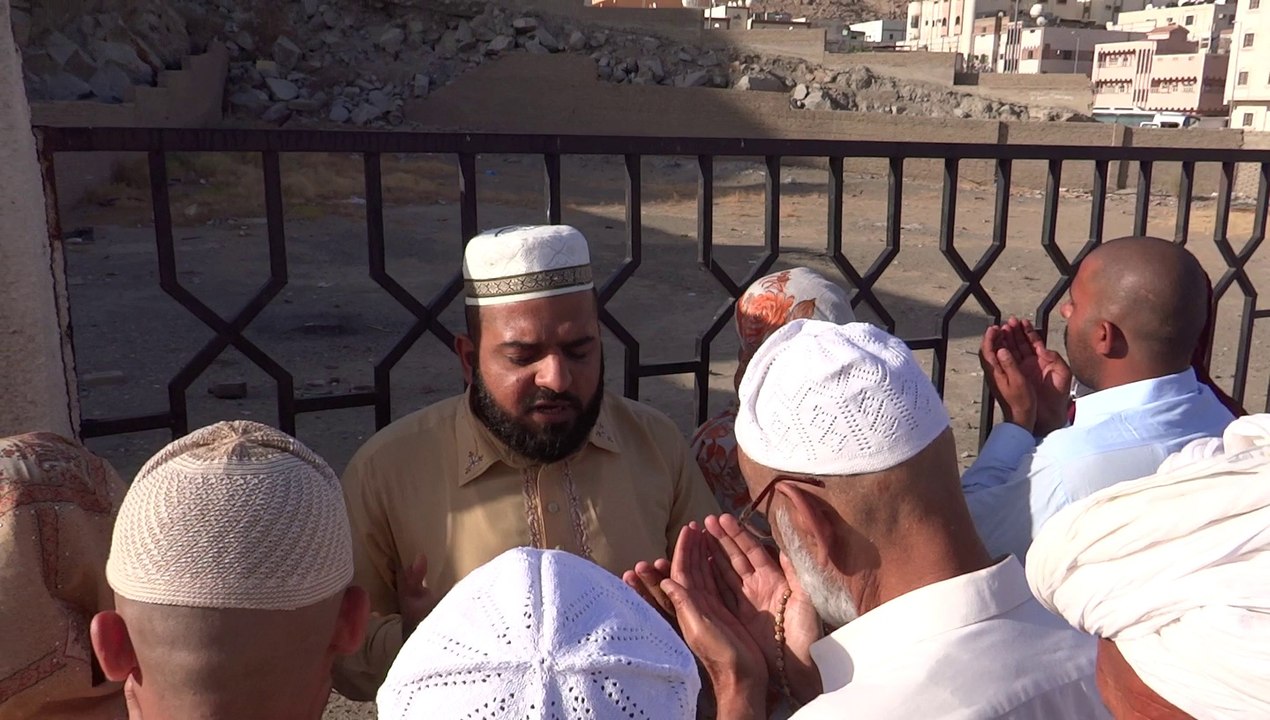 Journey by bus for Ziarath and historical Locations of  Makkah 8 April 2013 in Saudi Arabia