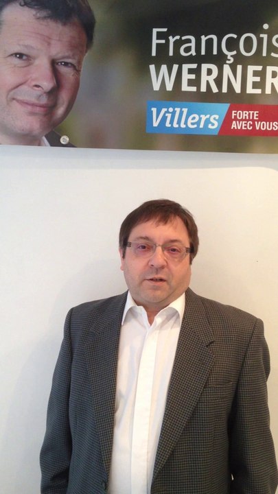 Jean-François Trassart - candidat sur la liste Priorité Villers - François Werner