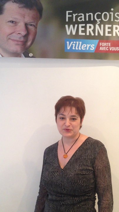 Valérie Rampont - candidate sur la liste Priorité Villers - François Werner