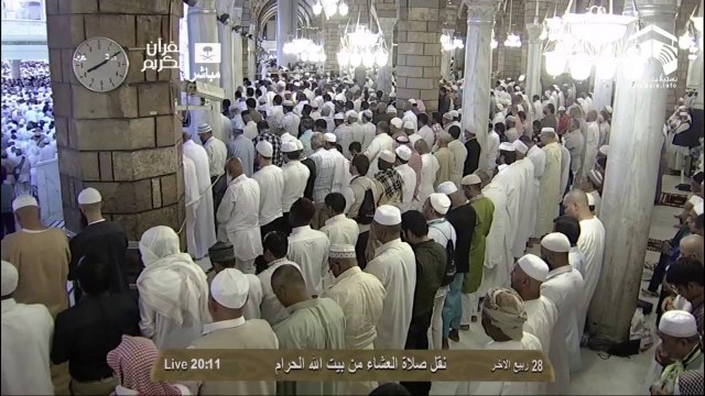 HD| Makkah Isha 28th February 2014 Sheikh Talib