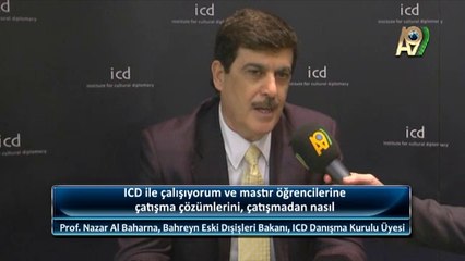 Prof. Nazar Al Baharna, Bahreyn Eski Dışişleri Bakanı, ICD Danışma Kurulu Üyesi