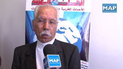 تكريم مدير نشر صحيفة الأحداث المغربية محمد البريني