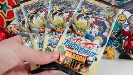 Opening 4 Future Card Buddyfight Dragon Chief Booster Packs