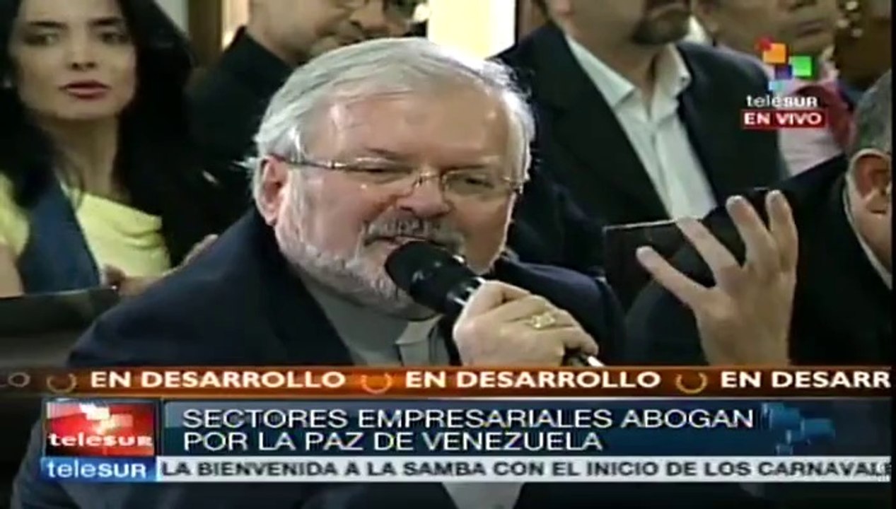 Proceso de paz en Venezuela es ejemplo para otros países: Vaticano