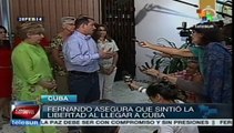 Me sentí libre cuando el avión aterrizó en Cuba: Fernando González