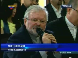Nuncio Apostólico celebra iniciativas por la reconciliación en Venezuela