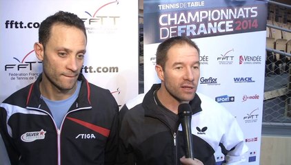 France Ping 2014 - Jour 1 : Michel Martinez et Christophe Legoût se sont employés !