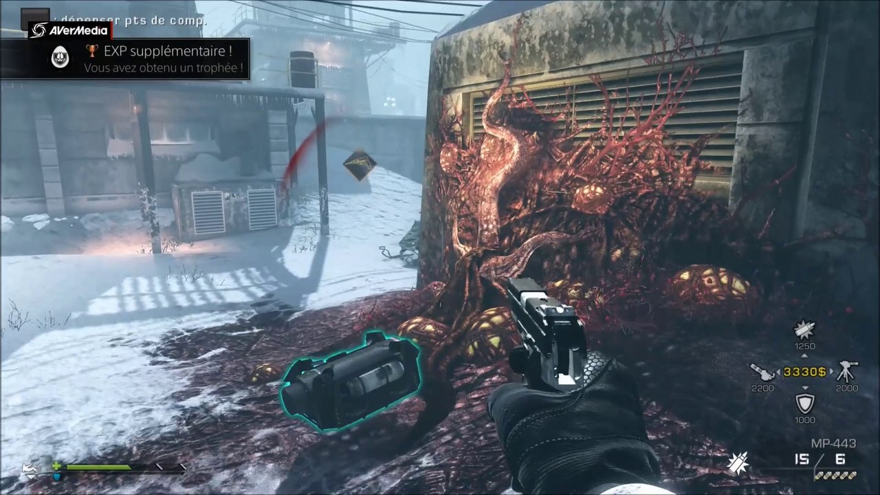 call of duty ghost onslaught trophée EXP supplémentaire!