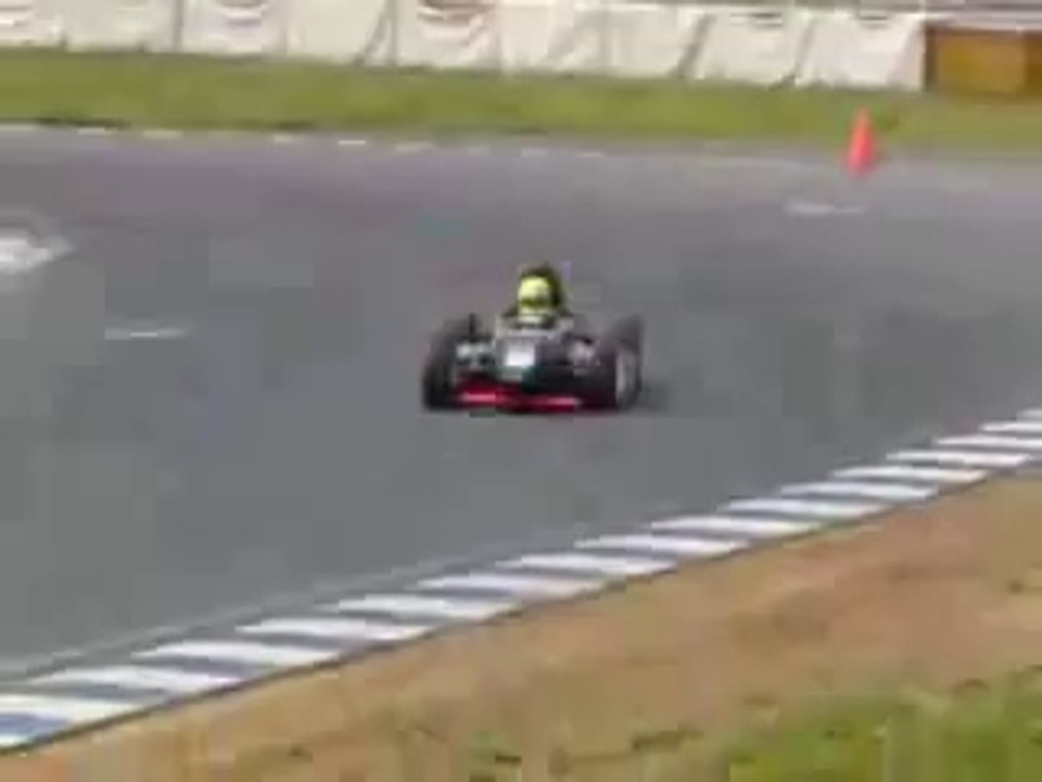 Formula EV Electric open wheel race car