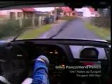 Gilles Panizzi Rally Peugeot 306 Maxi [in-car]
