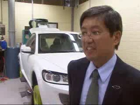 Electric Car with In-Wheel Motor Volvo ReCharge concept