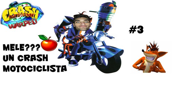 Crash Bandicoot Warped #3 Mele?? Un Crash Motociclista