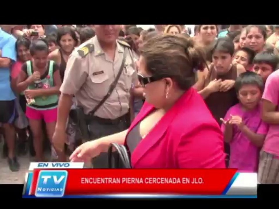 Chiclayo: Encuentran pierna cercenada en JLO28 02 14
