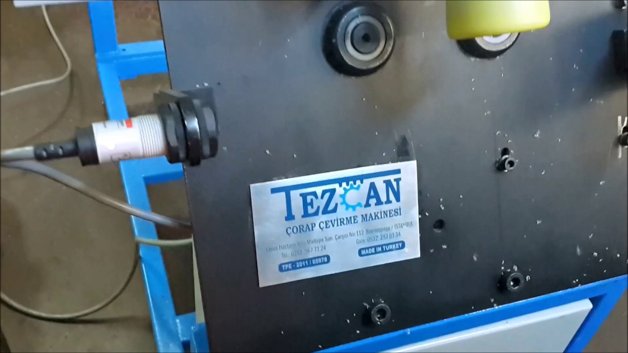 TEK ÇORAP ÇEVİRME MAKİNASI-1