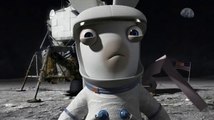 The Lapins Crétins : La Grosse Aventure - Neil Ravingstrong ou Rabbids Aldrin