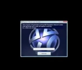WORKING 100% $20 Playstation Network Code Generator