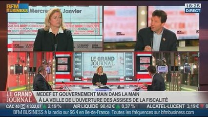 Geoffroy Roux de Bézieux, vice-président délégué du Medef, dans Le Grand Journal - 15/01 2/4