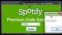 [Undetected] Spotify Premium Code Generator Hack,Generate Fr  January 2014