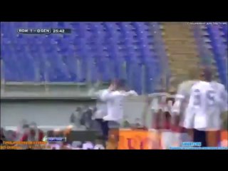 Alessandro Florenzi goal (1-0) Roma Vs Genoa 12/01/2014