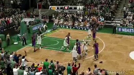 NBA 2K9 - KG écrase le dunk