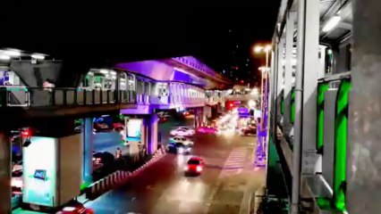 A time-lapse video taken on iPhone at Asok intersection, Bangkok, Thailand.